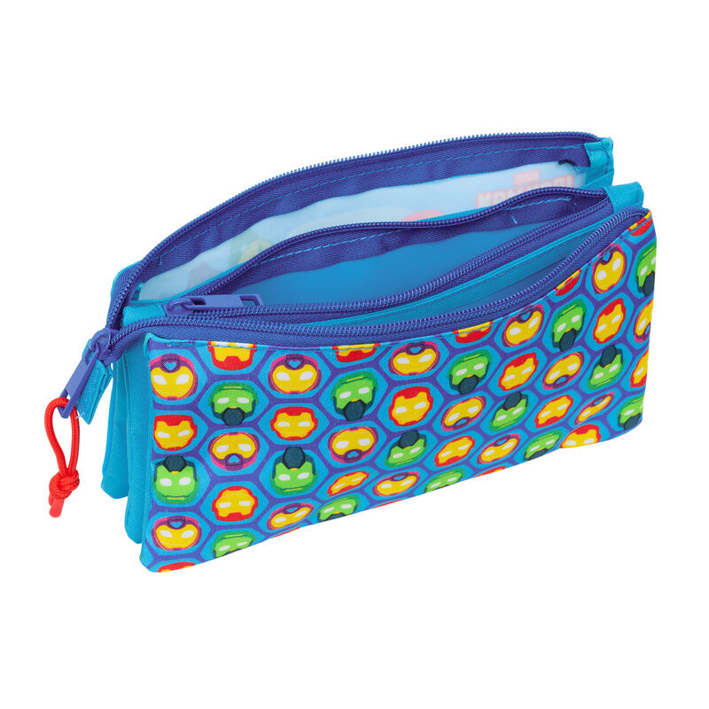 Marvel Iron Man triple pencil case