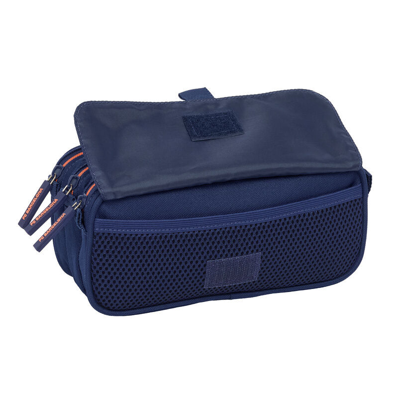 Trousse triple pour crayons FC Barcelone 25/26
