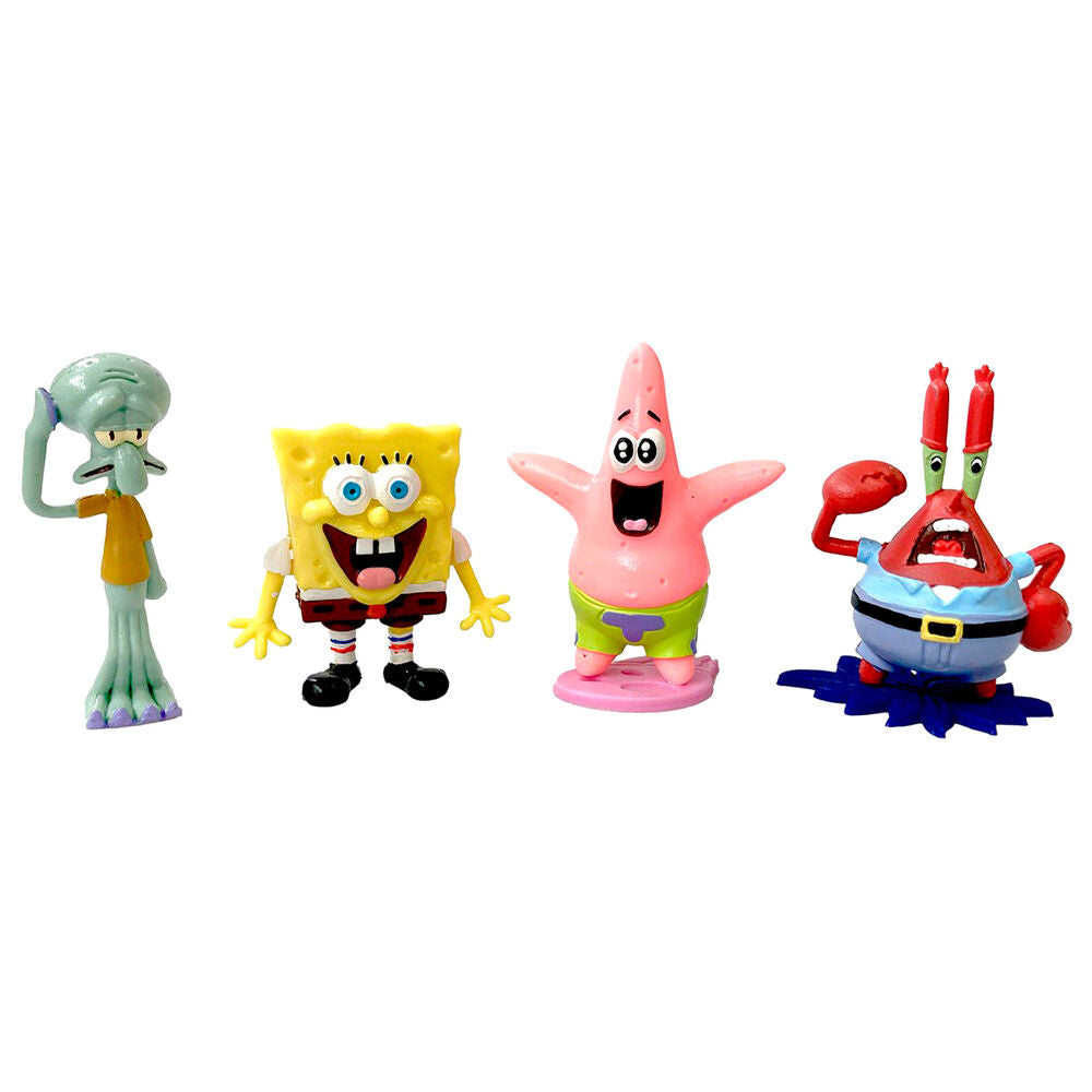 Sponge Bob pack 4 figures
