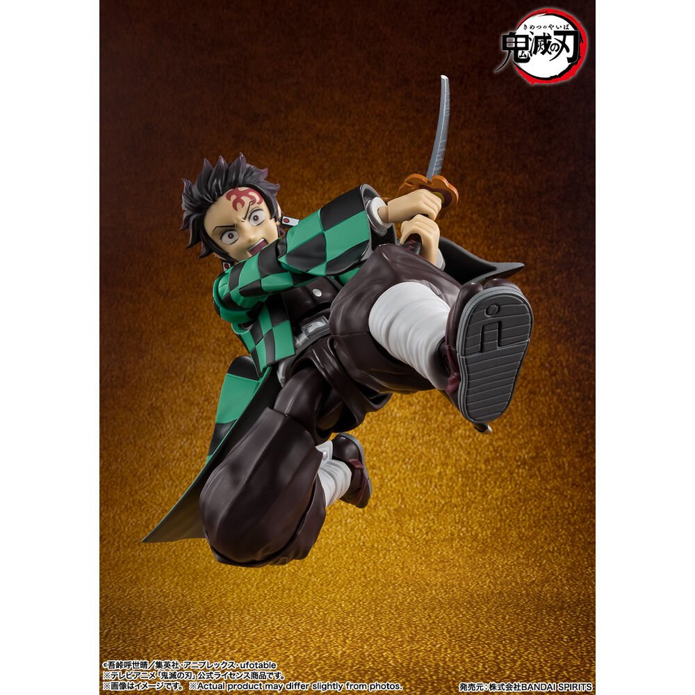Demon Slayer Kimetsu no Yaiba Tanjiro Kamado The Final Battle in the Infinity Castle S.H. Figuarts figure 14cm - Nerdscape