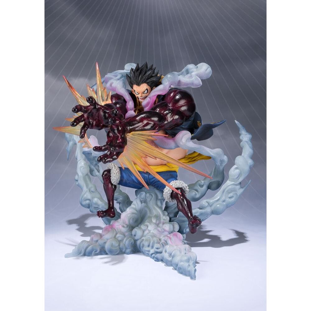 One Piece Monkey D Luffy Gear 4 Leo Bazooka Reissue Figuarts Zero figure 18cm - Nerdscape
