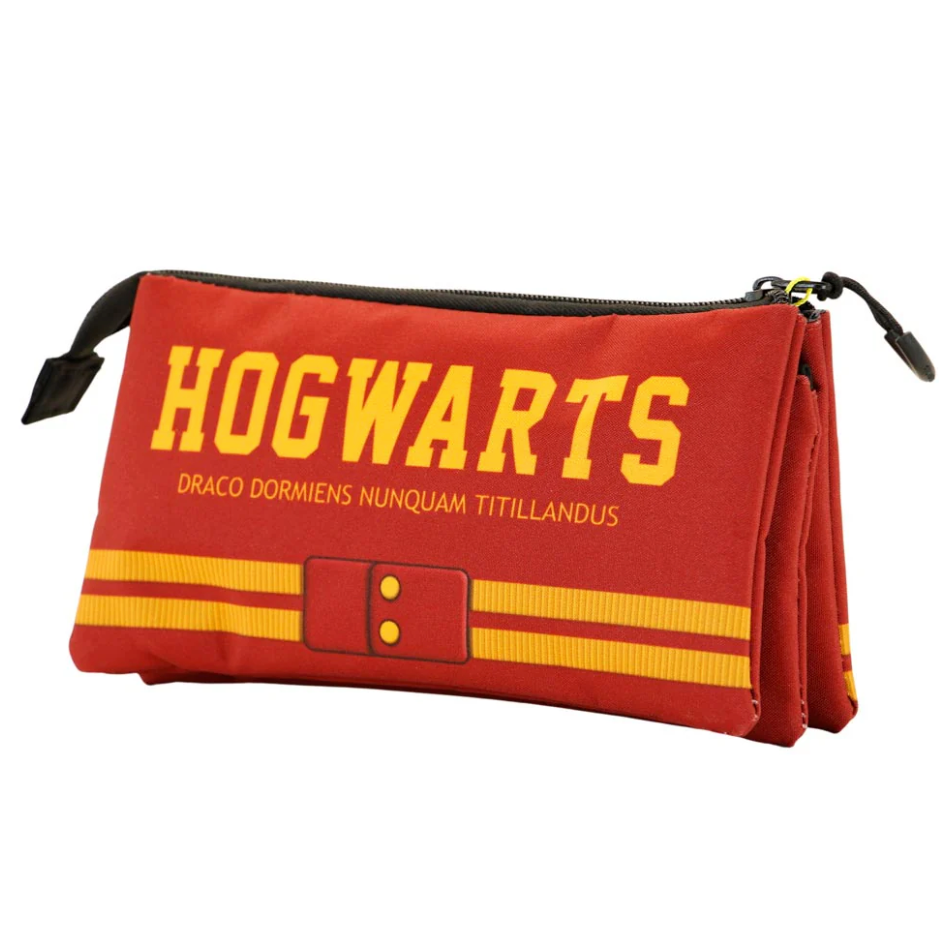 Harry Potter Griffindor triple pencil case