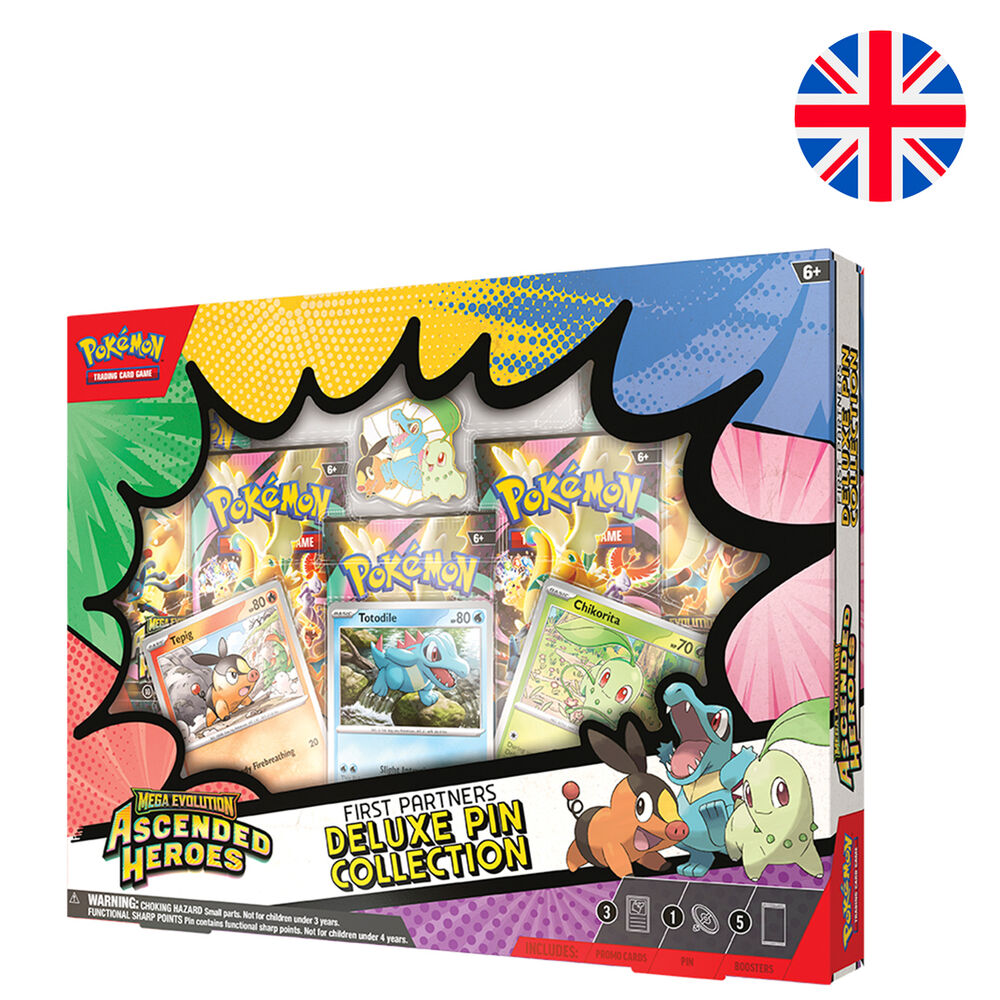 English Pokemon Ascenden Heroes Pin Deluxe Blister game cards