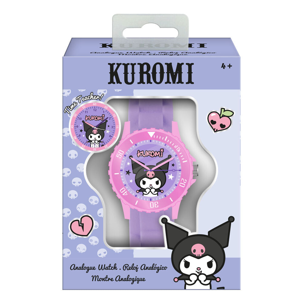 Montre analogique Hello Kitty Kuromi
