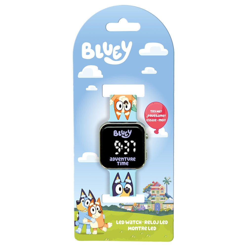 Bluey LED watch
