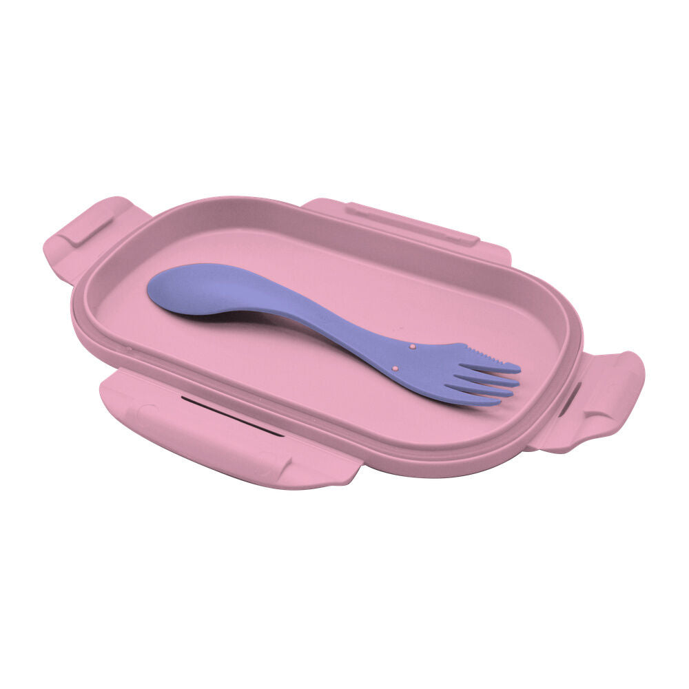 Disney Stitch lunch box + cutlery