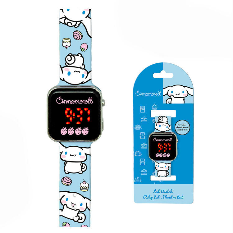 Montre LED Hello Kitty Cinnamoroll
