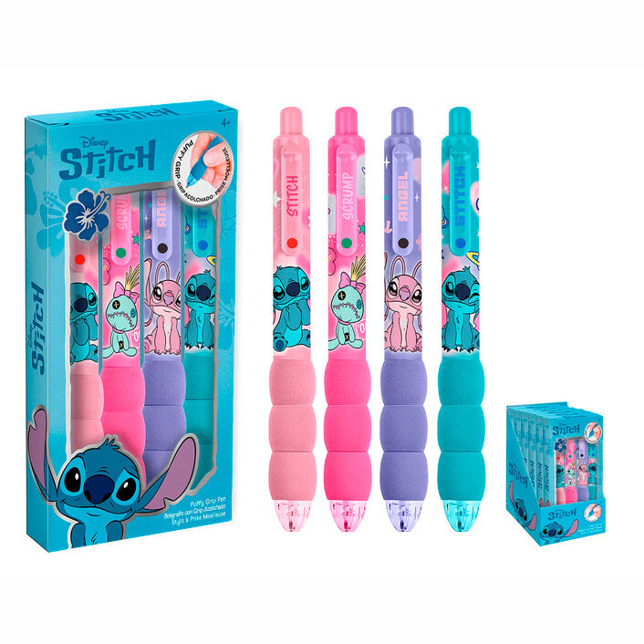 Disney Stitch pack 4 pen