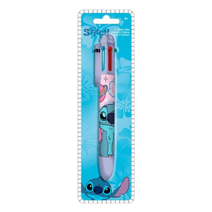 Disney Stitch 6 colour pen