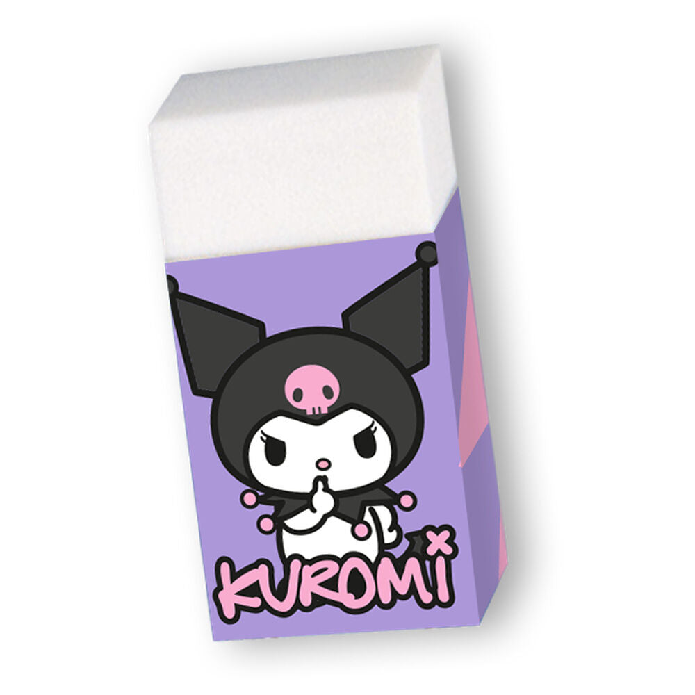 Hello Kitty Kuromi pencil case stationery set