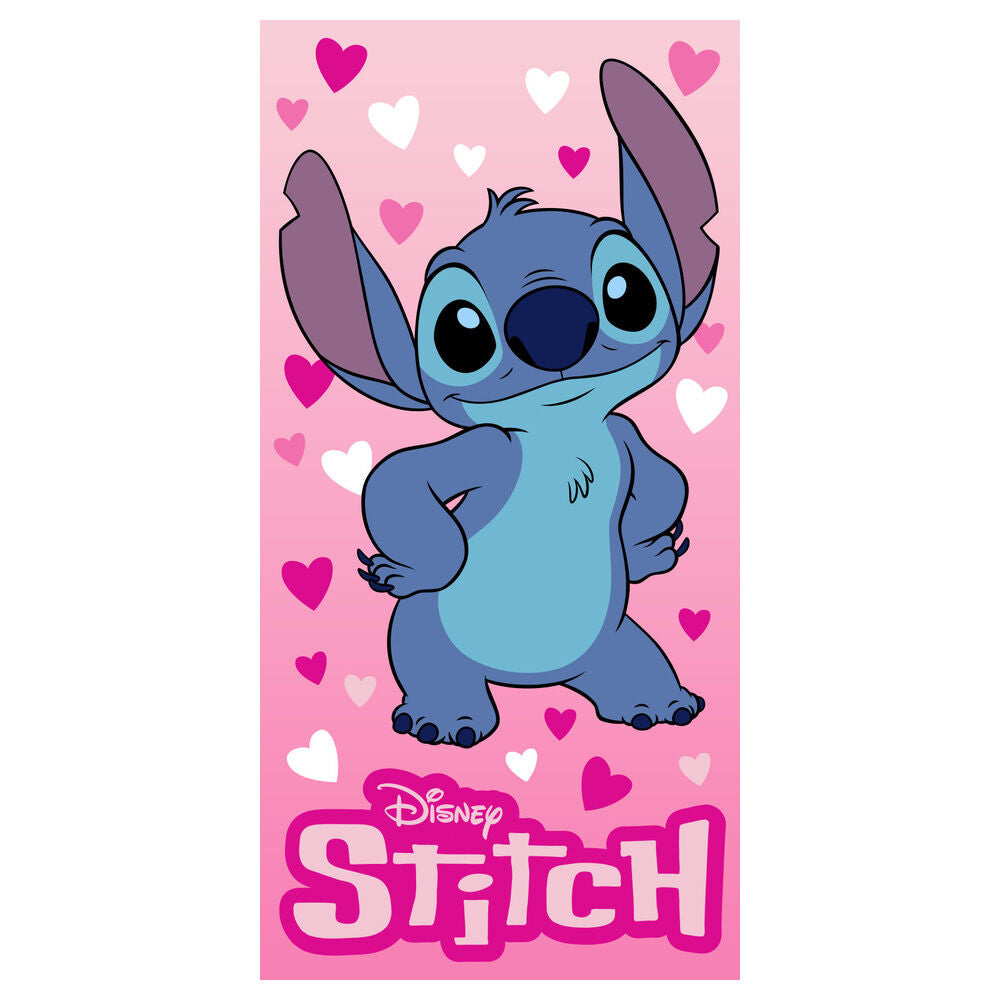 Disney Stitch microfibre beach towel
