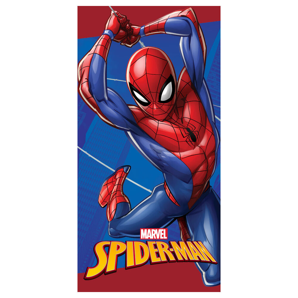 Marvel Spiderman microfibre beach towel