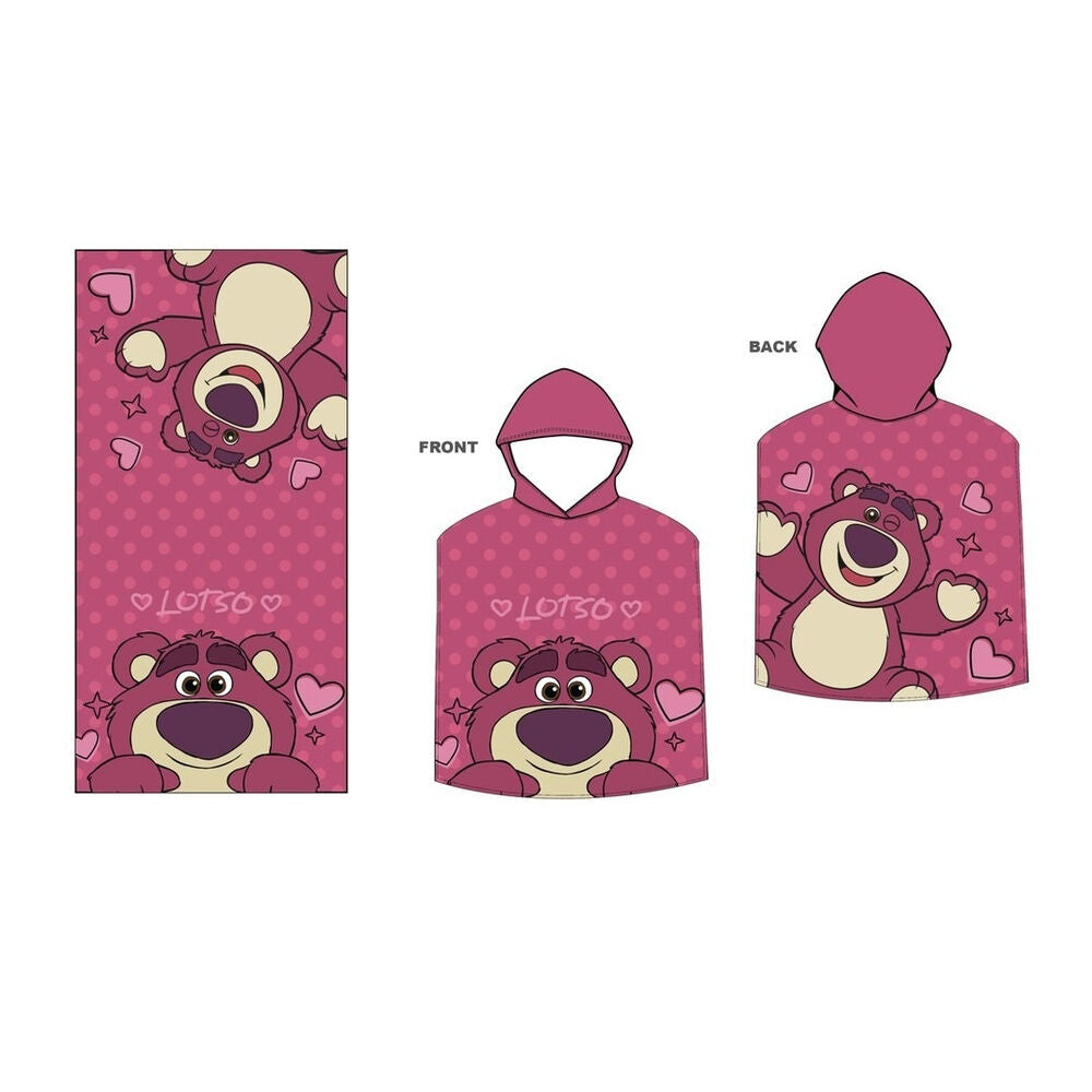 Disney Toy Story Lotso microfibre poncho towel