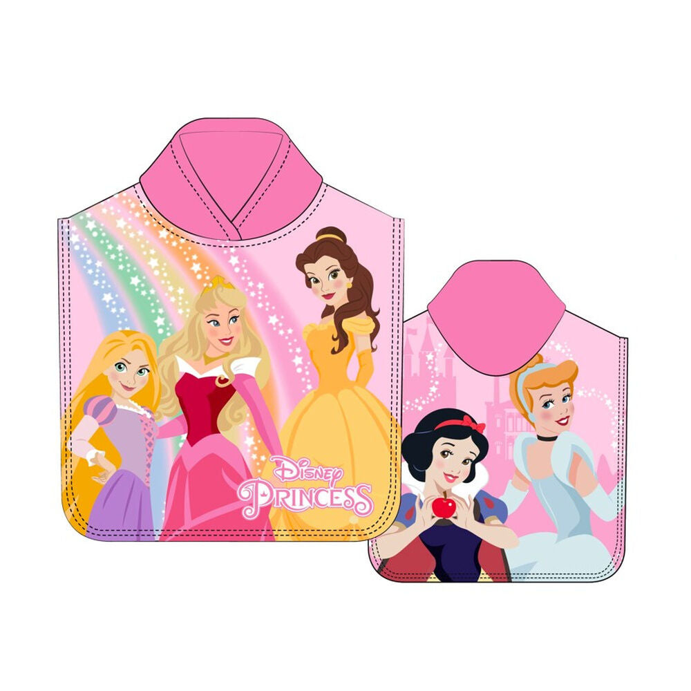 Disney Princesses microfibre poncho towel
