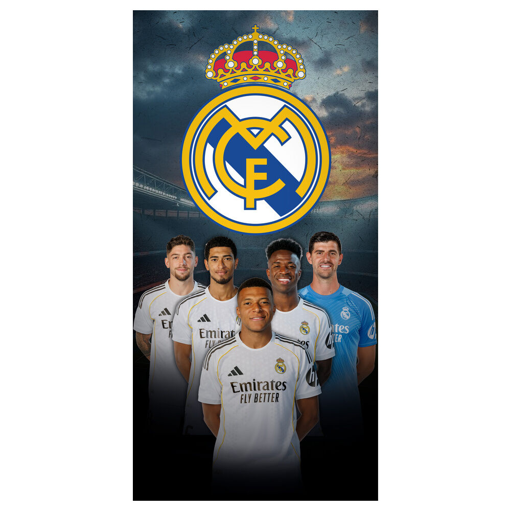 Real Madrid microfibre beach towel