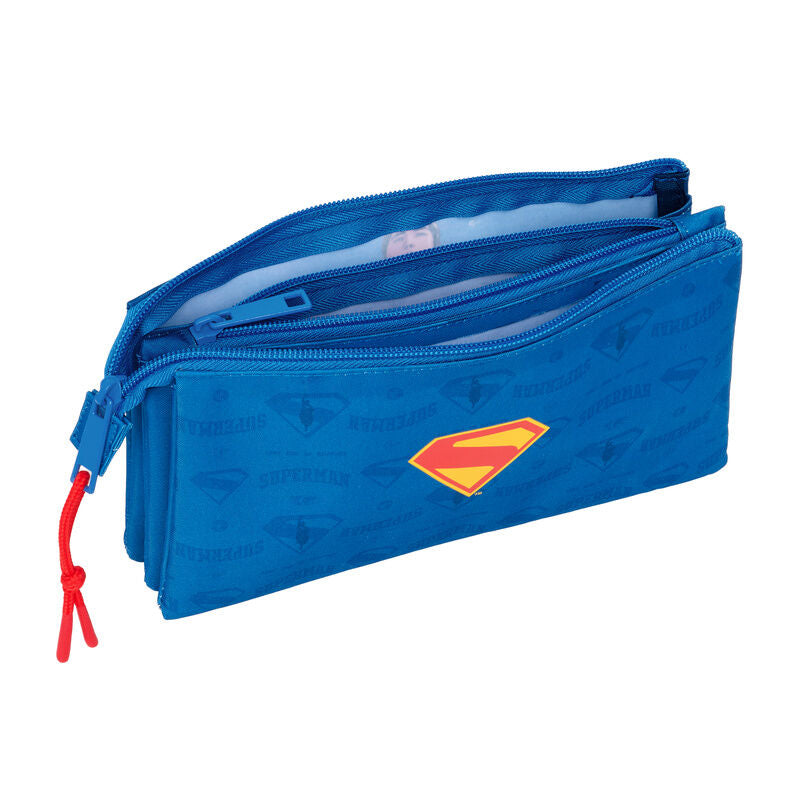 DC Comics Superman triple pencil case