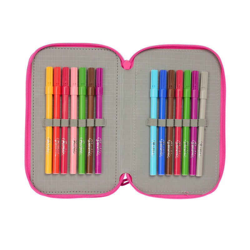 Barbie Good Day triple plumier 37pcs