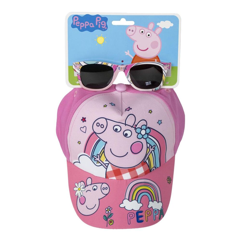 Peppa Pig Set cap + sunglasses