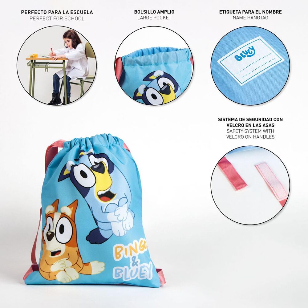 Bluey gym bag 33cm