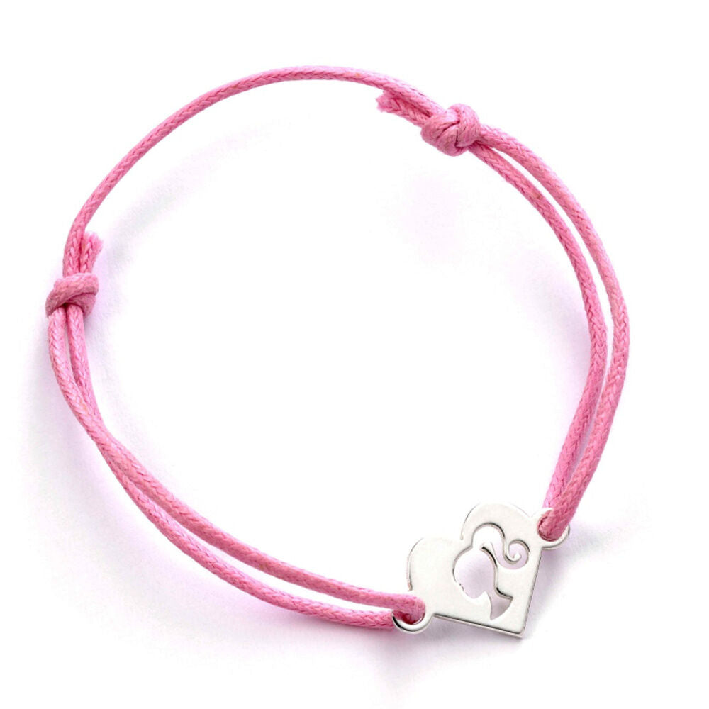 Barbie Silhouette Friendship terling silver necklace