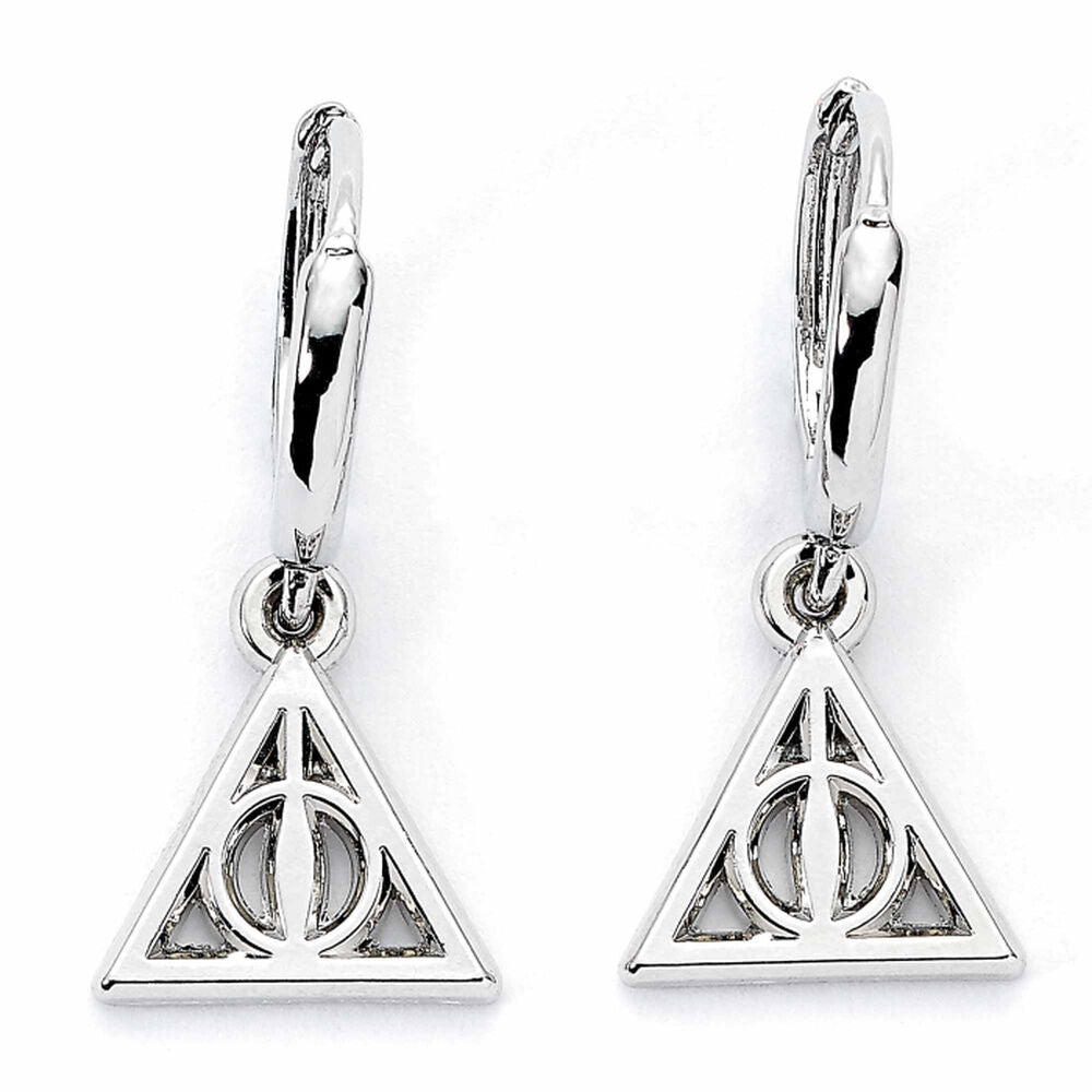 Harry Potter Deathly Hallows earringss Nerdscape
