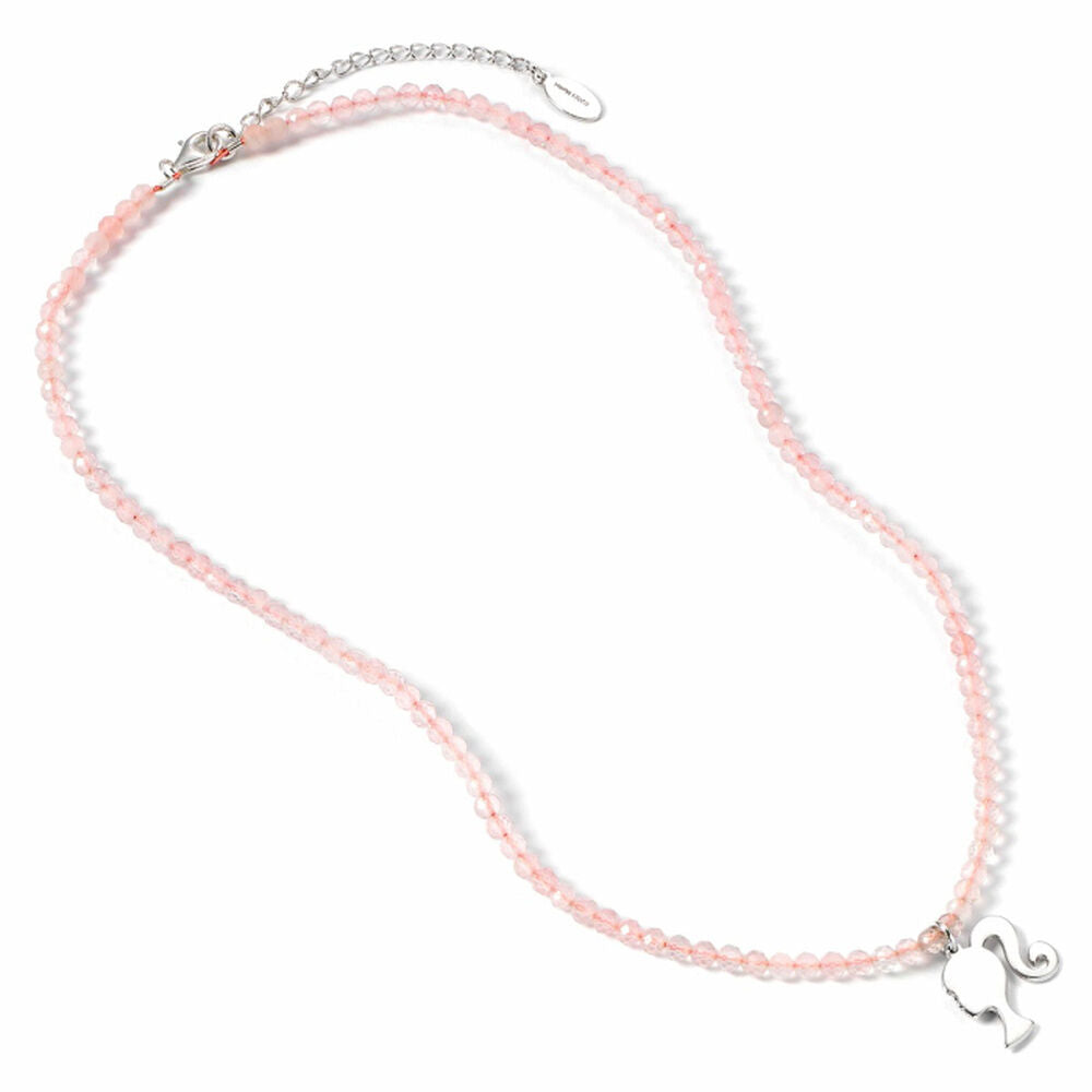 Barbie Silhouette sterling silver necklace