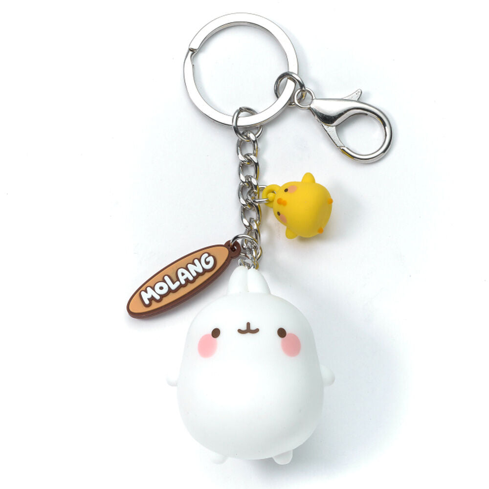 Molang and Piu Piu 3D keyring