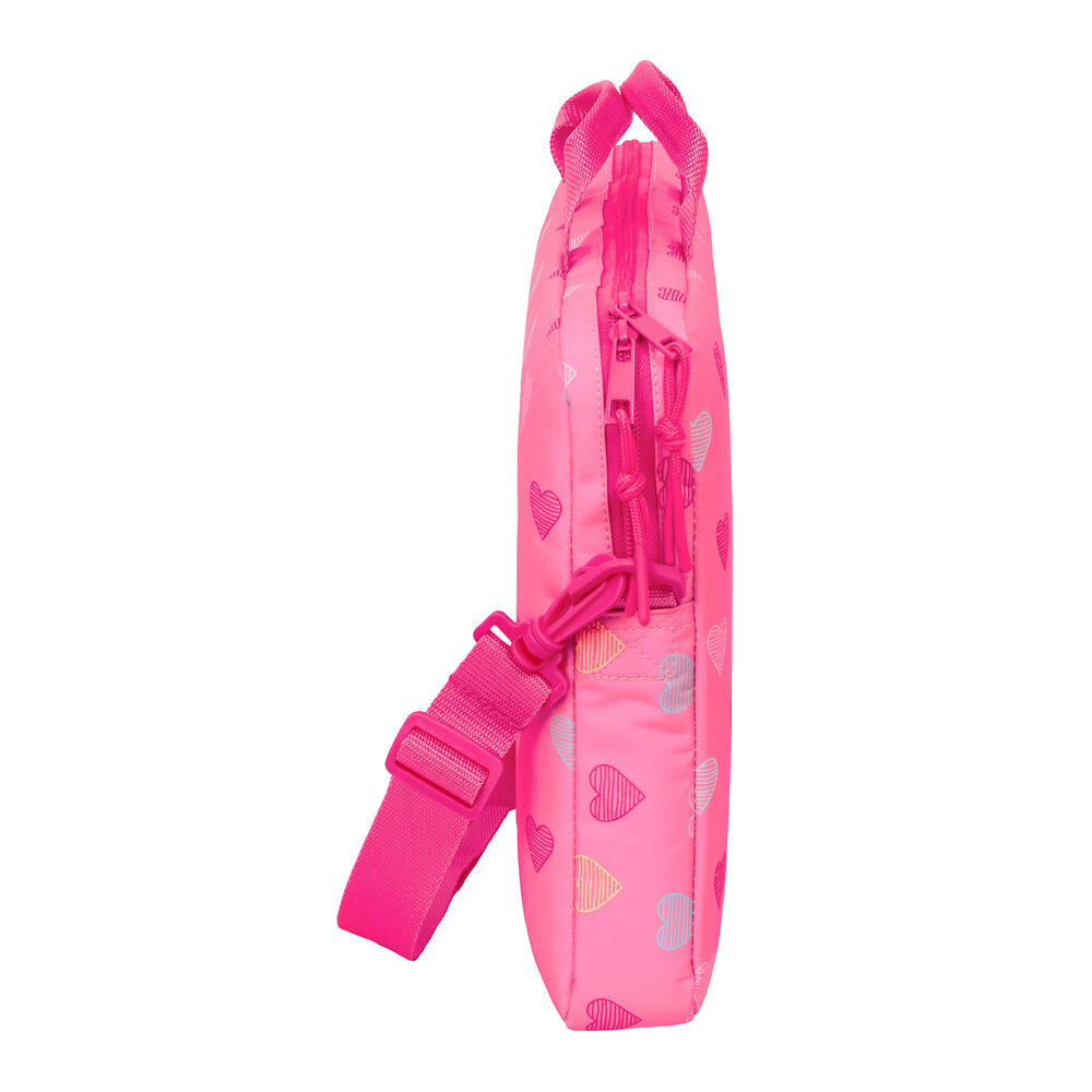 Benetton Heart laptop bag