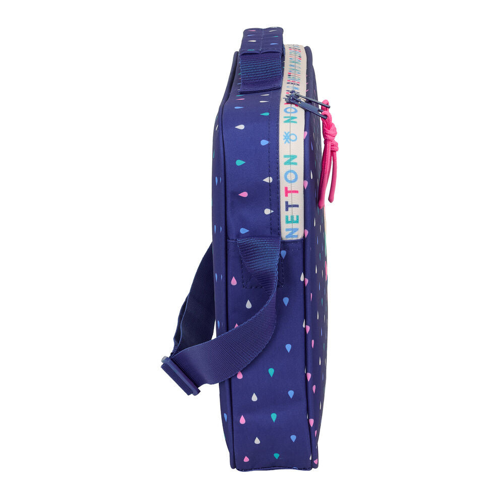 Benetton Drop school briefcase