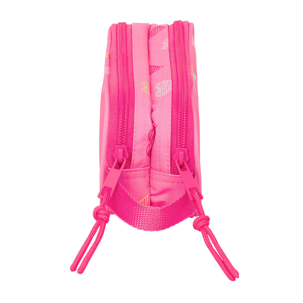 Benetton Heart double pencil case