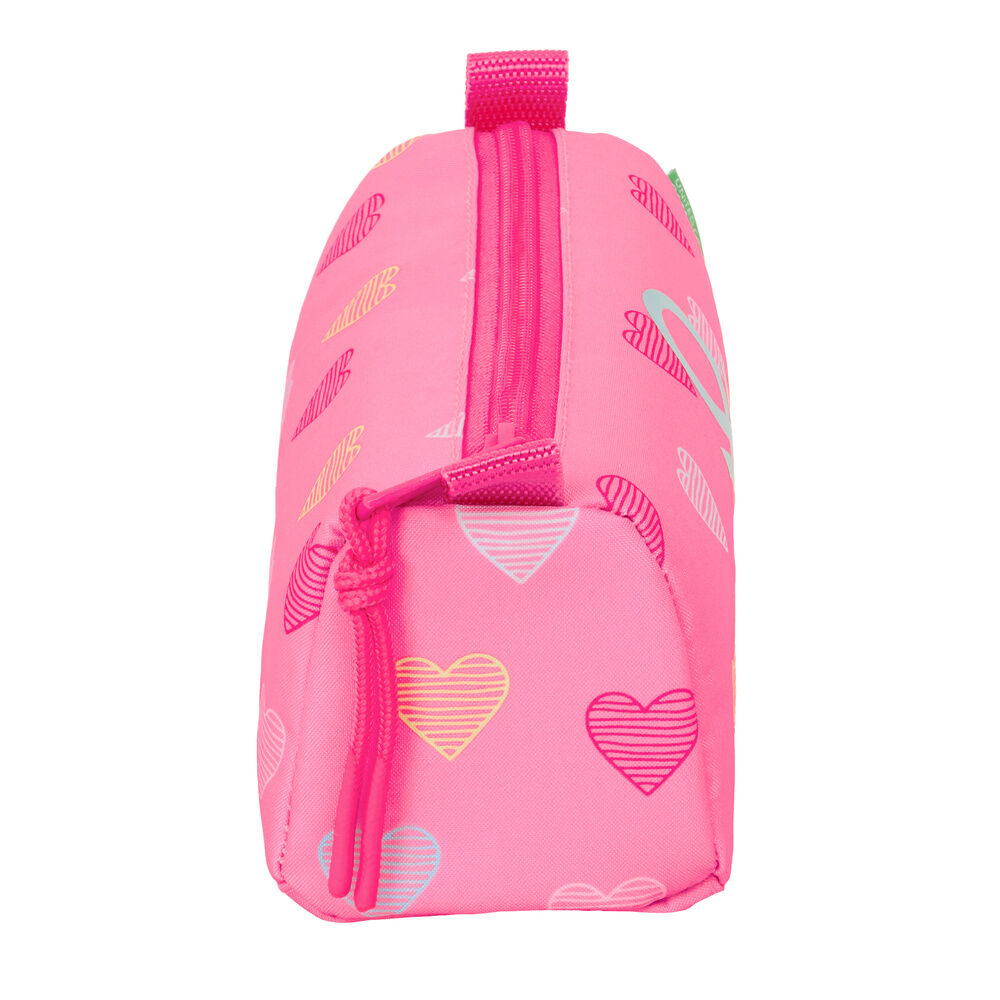 Benetton Heart pencil case