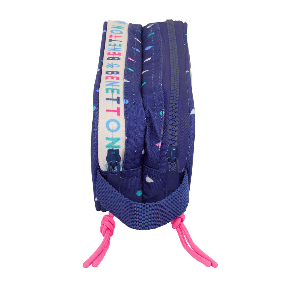 Benetton Drop double pencil case