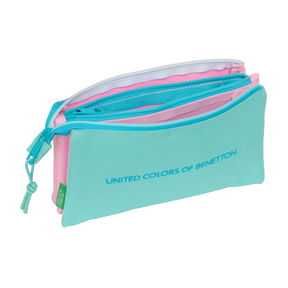 Benetton Dolce triple pencil case