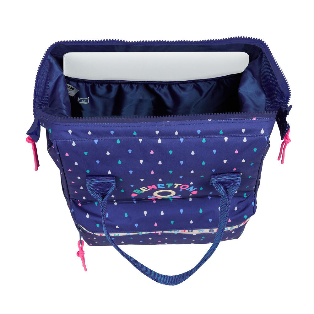 Benetton Drop laptop backpack 40cm