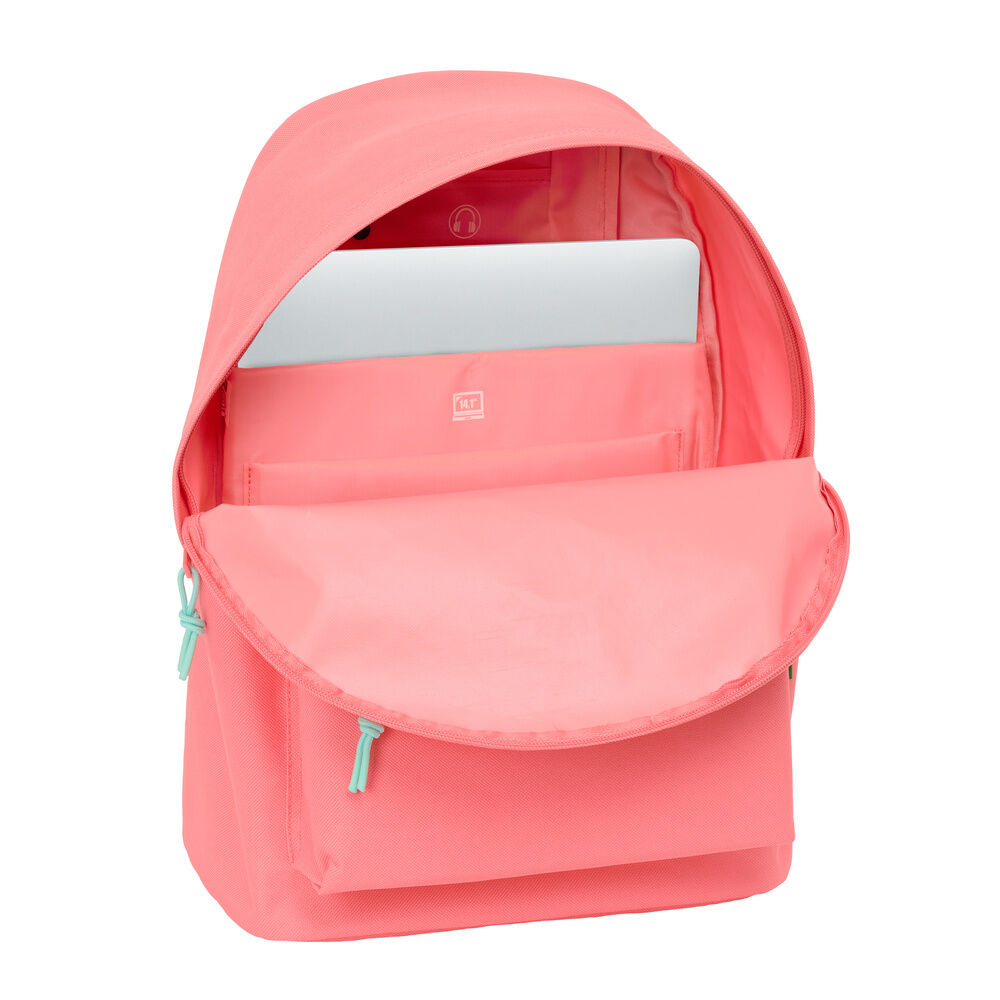 Benetton Coral laptop backpack 41cm