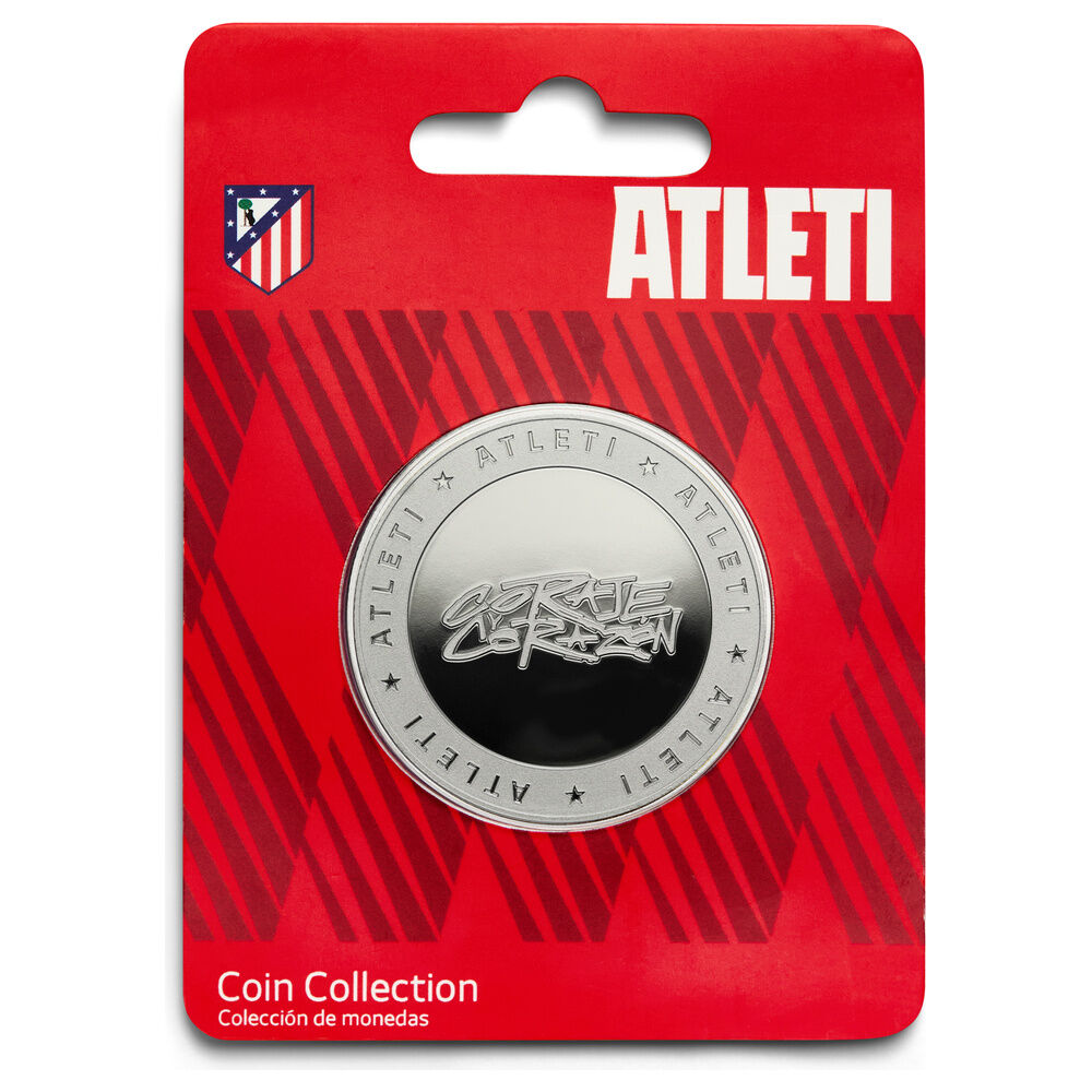 Atletico de Madrid Courage and Heart coin