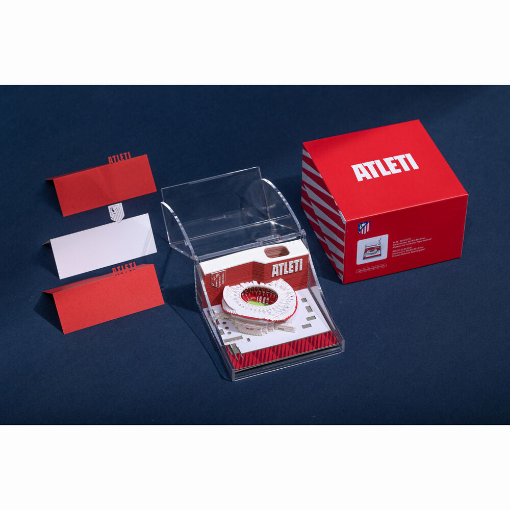 Atletico de Madrid Metropolitano 3D notebook