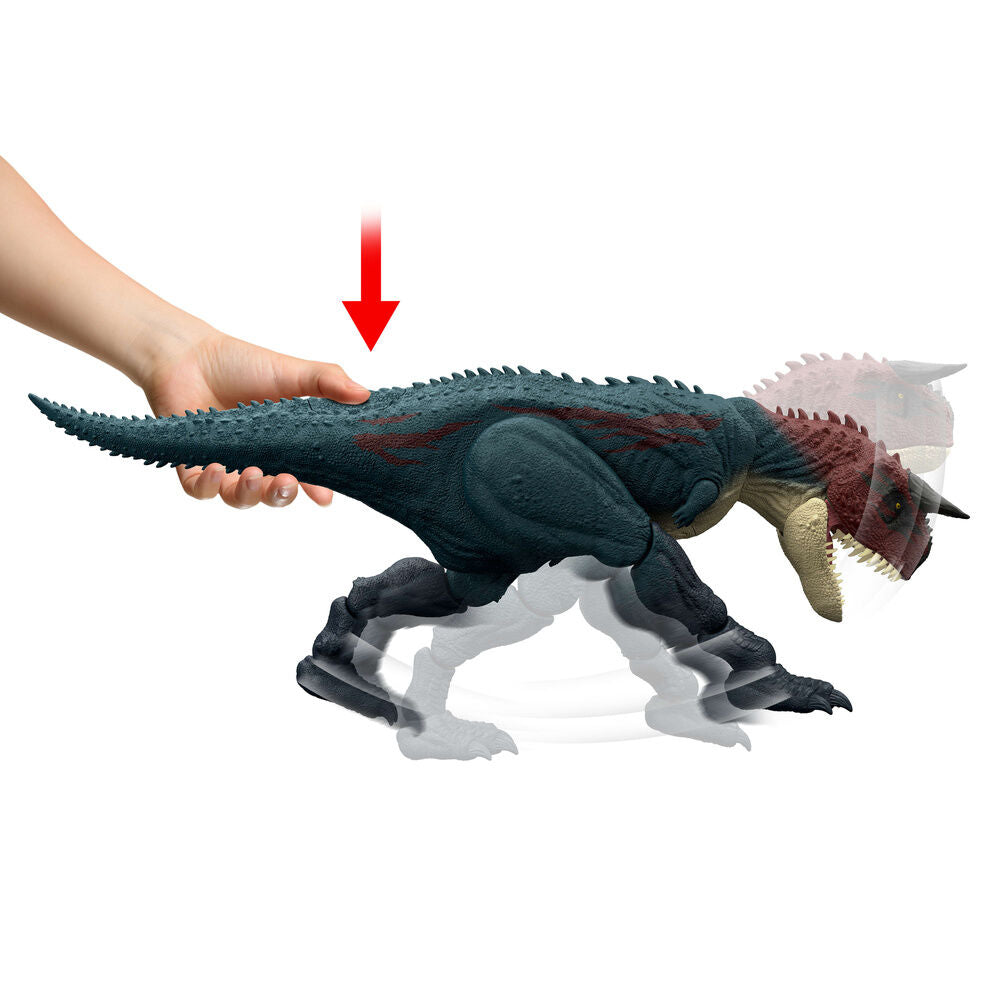 Jurassic World Carnotaurus dinosaur Nerdscape