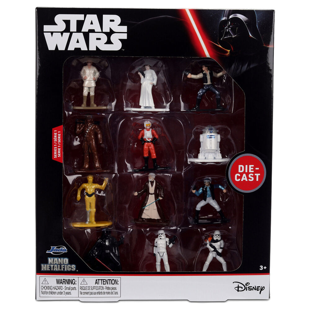 Star Wars Pack 12 Figure da Collezione Metal 4 cm - Nerdscape