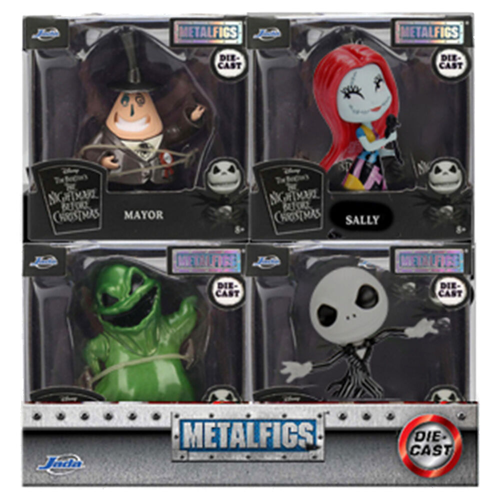 Disney Nightmare Before Christmas metalfigs assorted figure 7cm