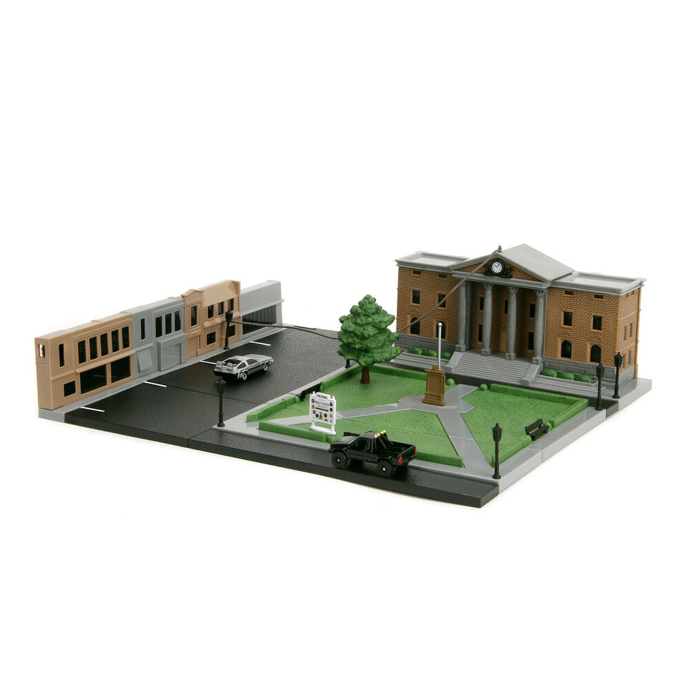 Back To The Future Hill Valley Court Square diorama replica