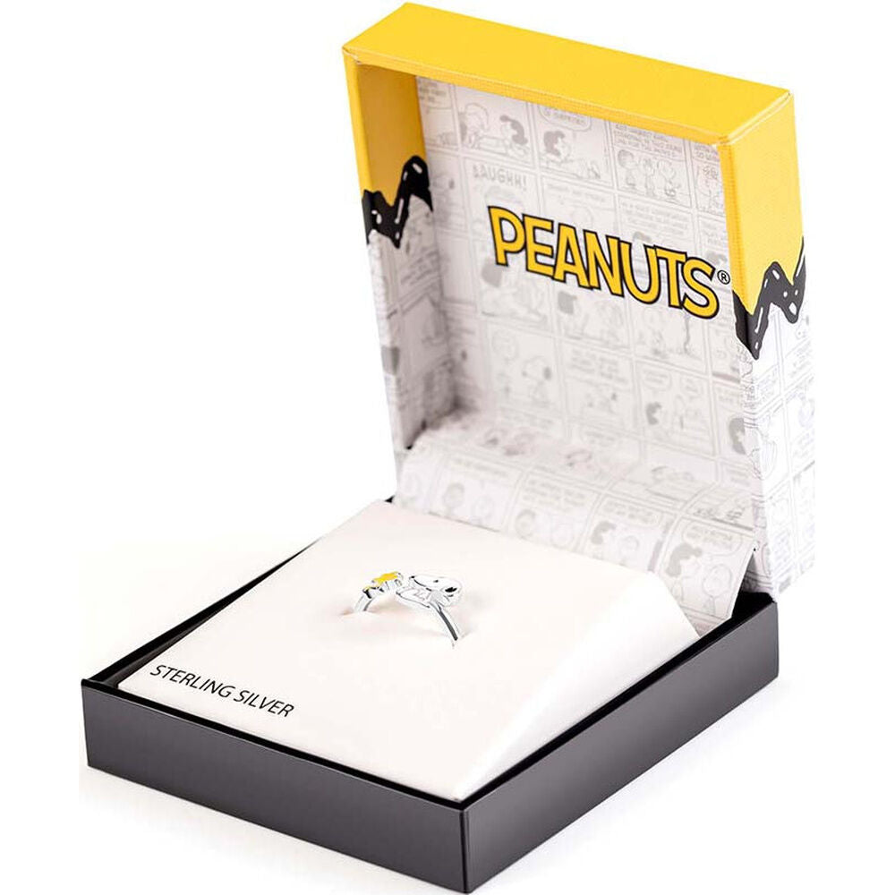 Peanuts Snoopy sterling silver toe ring