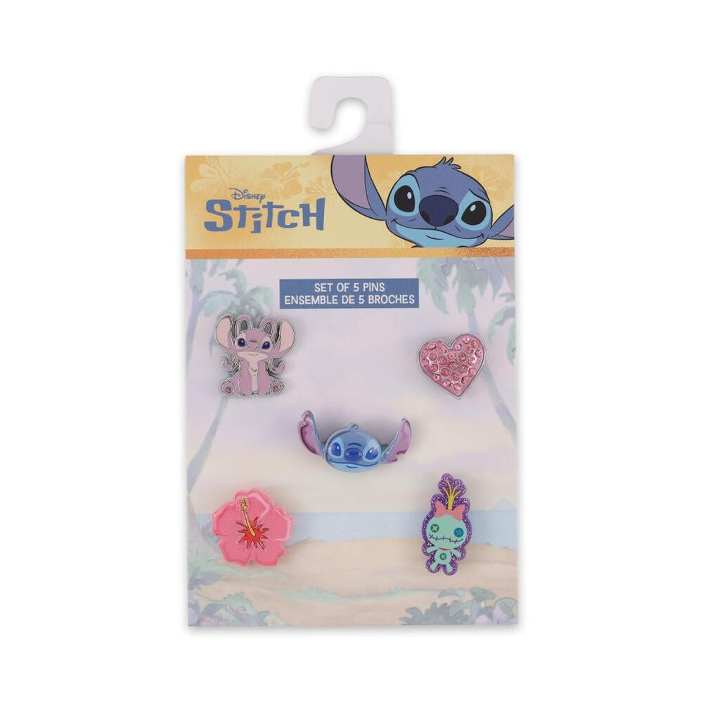 Disney Stitch 5 pin set