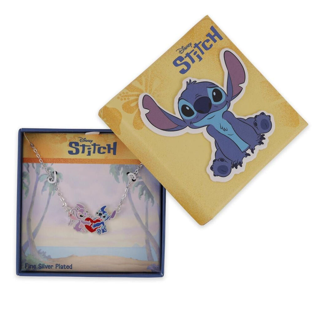 Disney Stitch & Angel necklace