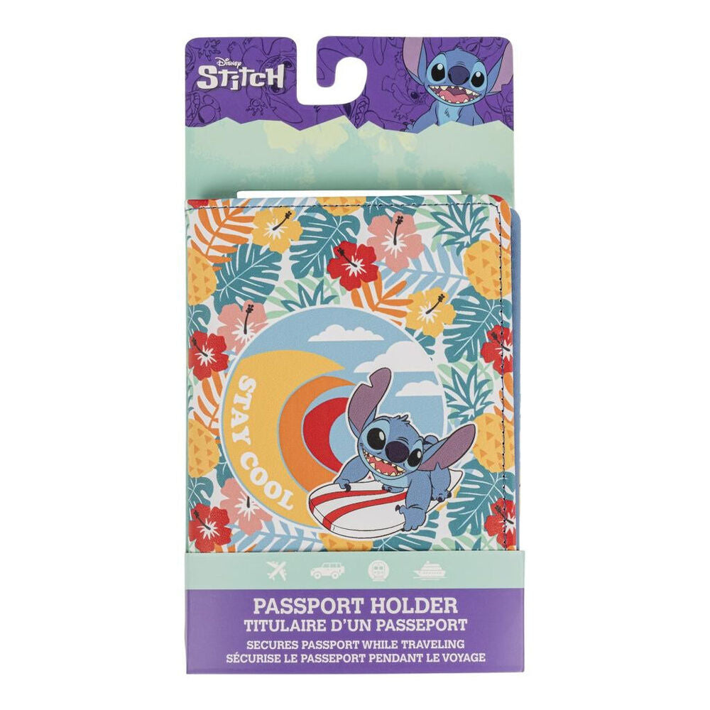 Disney Stitch passport holder
