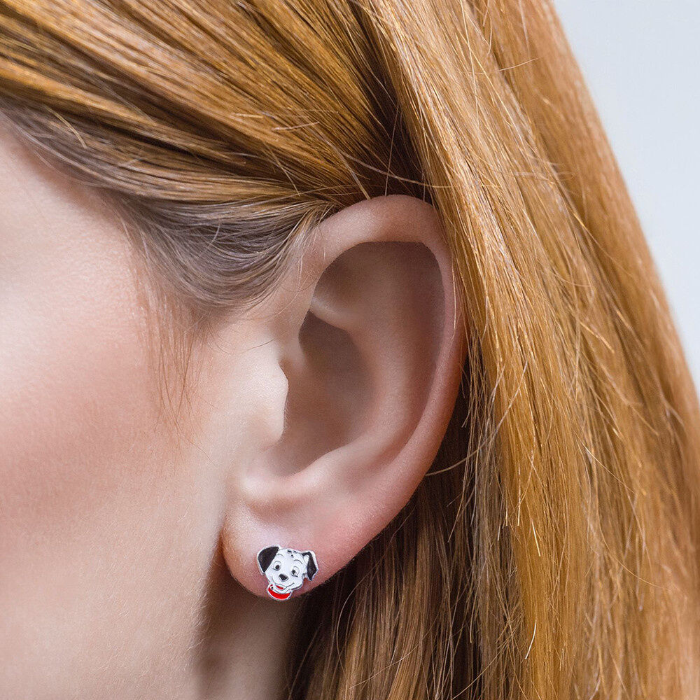 Disney 101 Dalmatians sterling silver earrings