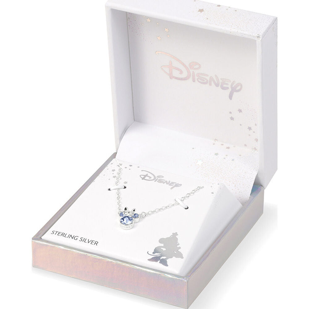 Disney Minnie December sterling silver necklace