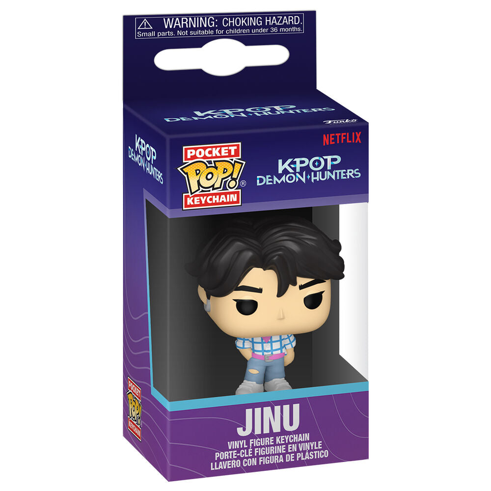 Funko Pop! Demon Hunters Jinu - Figura da Collezione Vinyl