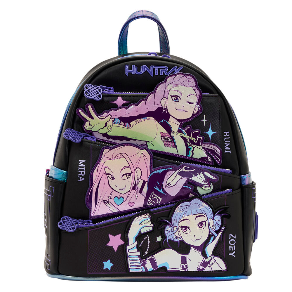 Loungefly KPop Demon Hunters Huntrix backpack 26cm