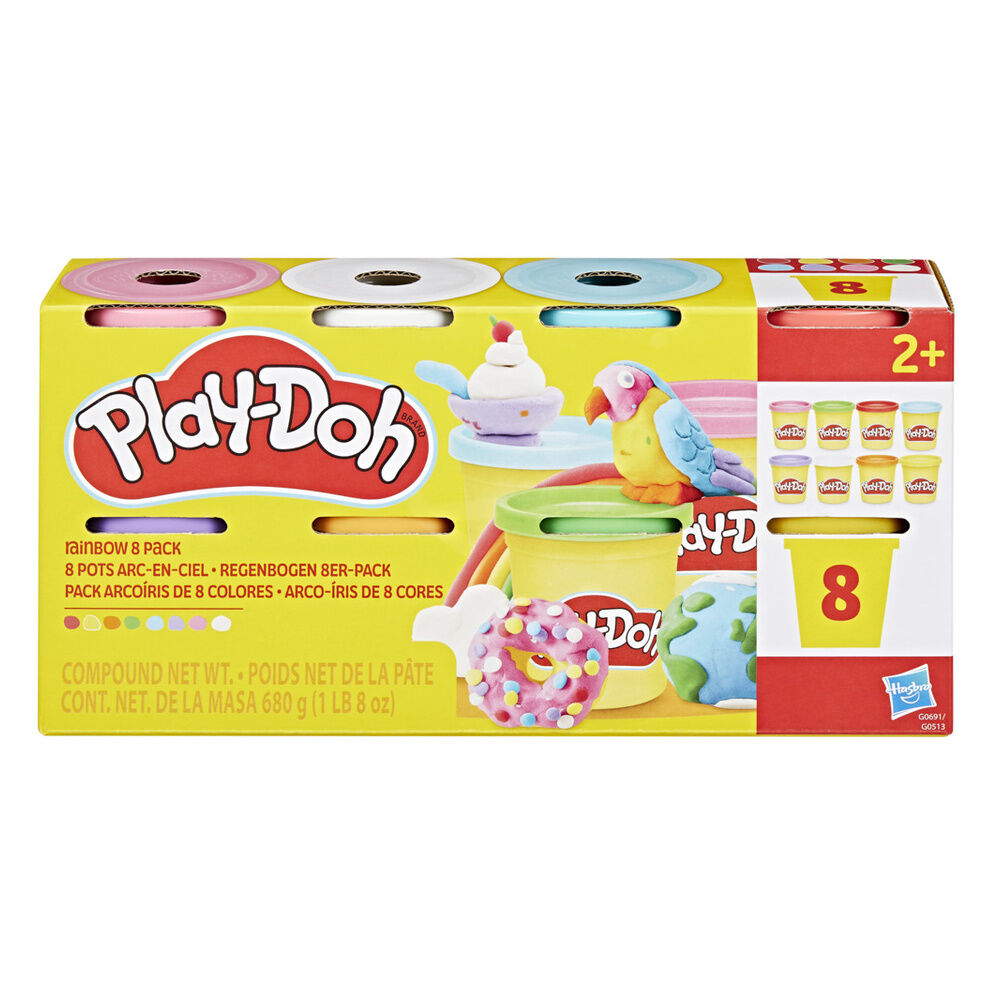 Play-Doh Set 8 pots of modelling clay